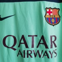 FC Barcelona Nike 2013/2014 оригинлен потник рядък модел размер L Барселона , снимка 3 - Тениски - 42139027
