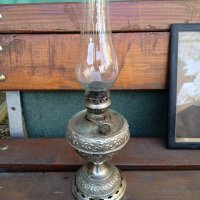 Оригинална газена лампа Gebrüder Brunner WIEN,1880г, снимка 1 - Антикварни и старинни предмети - 35324019