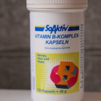 Витамини B комплекс капсули, снимка 1 - Хранителни добавки - 37266246