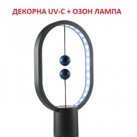 UV-C + Озон АНТИВИРУСНА Лампа "ДЕКОРНА" - със 70% Намаление 