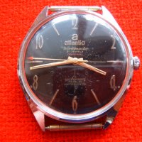 Atlantic Worldmaster 21 jewels Мъжки ръчен часовник от 70-те, снимка 2 - Мъжки - 40100296