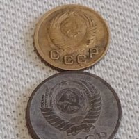 Лот монети 6 броя копейки СССР различни години и номинали 40287, снимка 3 - Нумизматика и бонистика - 44143447