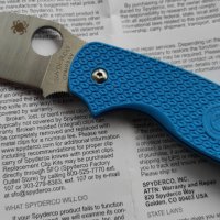 Сгъваем нож Spyderco C123 Sage 5, снимка 12 - Ножове - 39965584