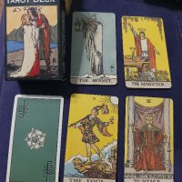 Smith-Waite Tarot - карти класическо Таро, снимка 11 - Други игри - 37395152