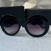 PR дамски слънчеви очила кръгли, снимка 6 - Слънчеви и диоптрични очила - 44588148