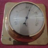 Стар месингов термометър. , снимка 8 - Антикварни и старинни предмети - 33962385