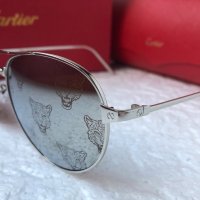 Cartier 2021 слънчеви очила дамски мъжки унисекс , снимка 8 - Слънчеви и диоптрични очила - 33782327