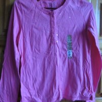 нова розова блузка от органичен памук, снимка 2 - Детски тениски и потници - 37411944