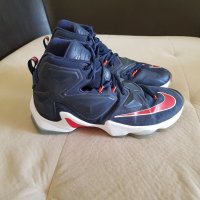 NIKE Zoom LeBron 13 XIII USA Midnight Navy/ Varsity Red, снимка 3 - Кецове - 38754042