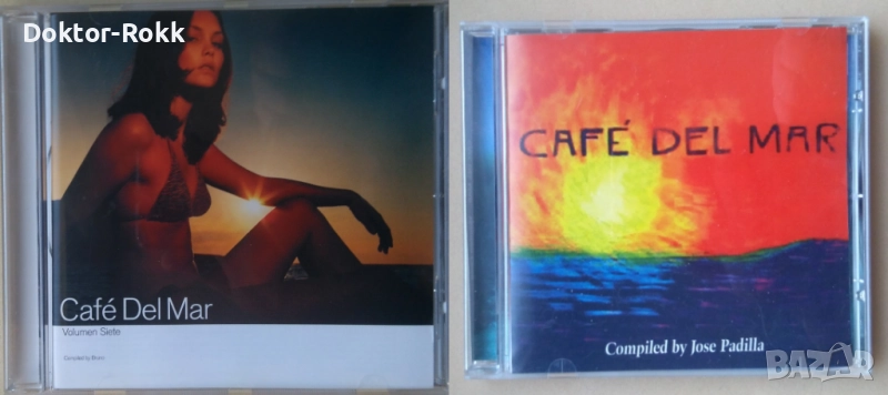 Cafe Del Mar - Jose Padilla + Cafe Del Mar By Bruno - неофициални дискове, снимка 1
