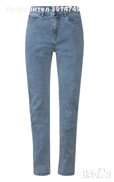 НОВИ jeans / дънки права кройка, стандартна височина на колана, до глезена 98% памук, снимка 1