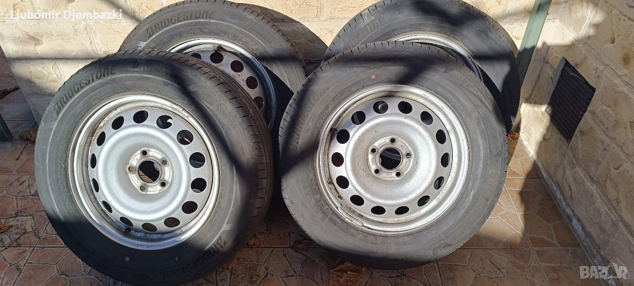 Гуми с джанти Peugeot/ Citroen, снимка 1