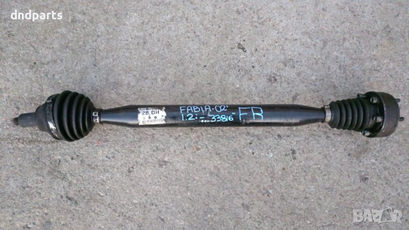 Полуоска Skoda Fabia 1.2i 2002г.(предна дясна)	, снимка 1