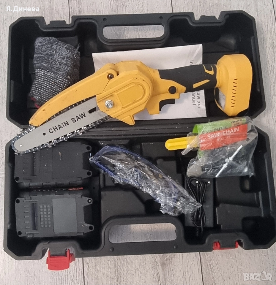 Мини акумулаторен трион, снимка 1