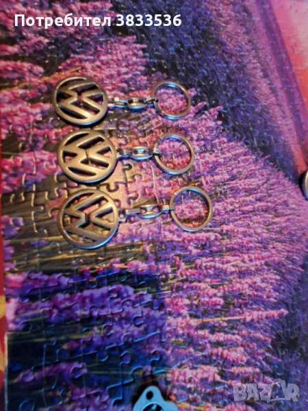 Оригинални метални ключодържатели за Vw Golf & Jetta Mk2, снимка 1