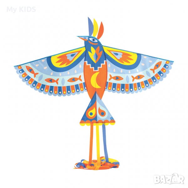 голямо красиво хвърчило Птица Djeco, снимка 1