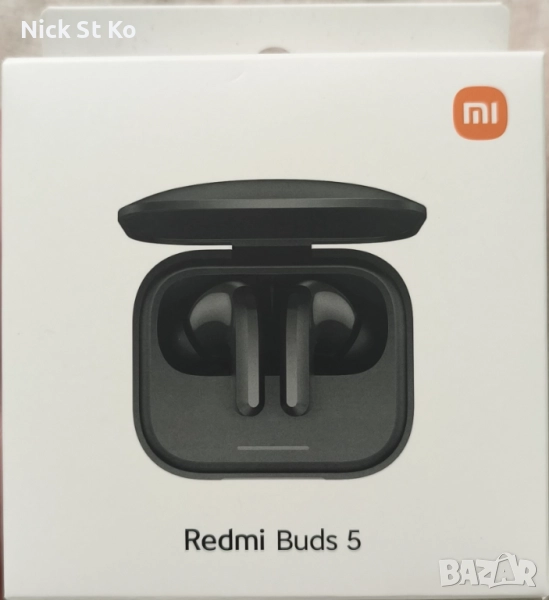 Слушалки Xiaomi Redmi Buds 5 - чисто нови, неизползвани, снимка 1
