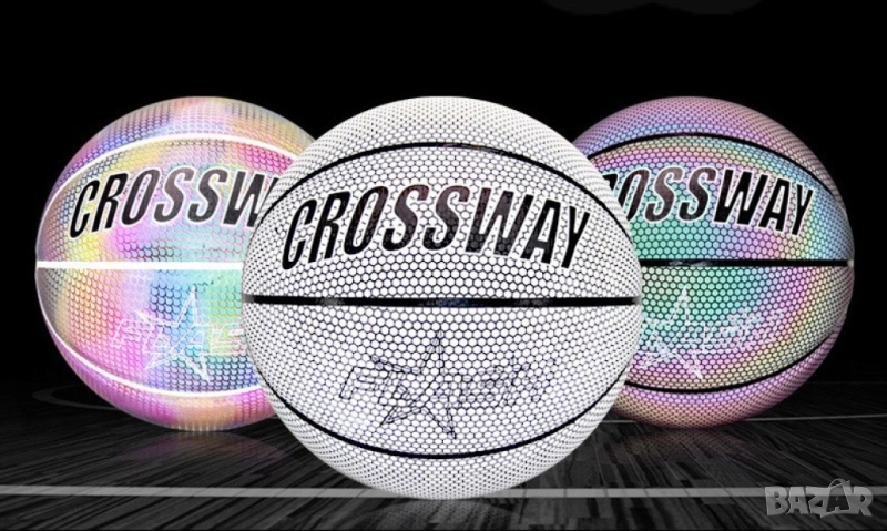 🏀 Холографна баскетболна топка  , снимка 1