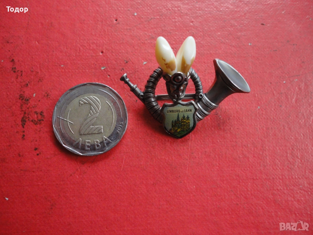 Ловен знак значка брошка 6, снимка 1