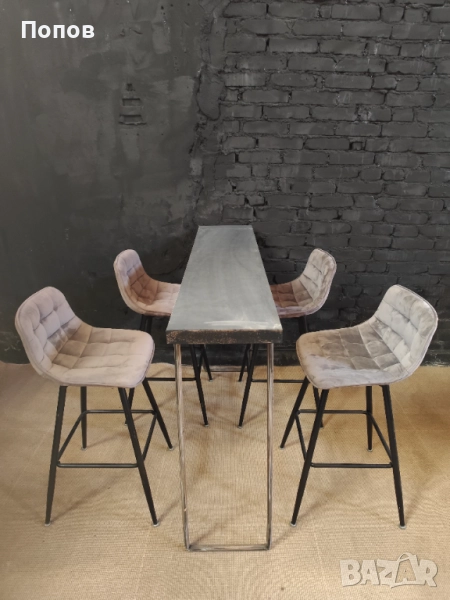 Комплект бар столове, снимка 1