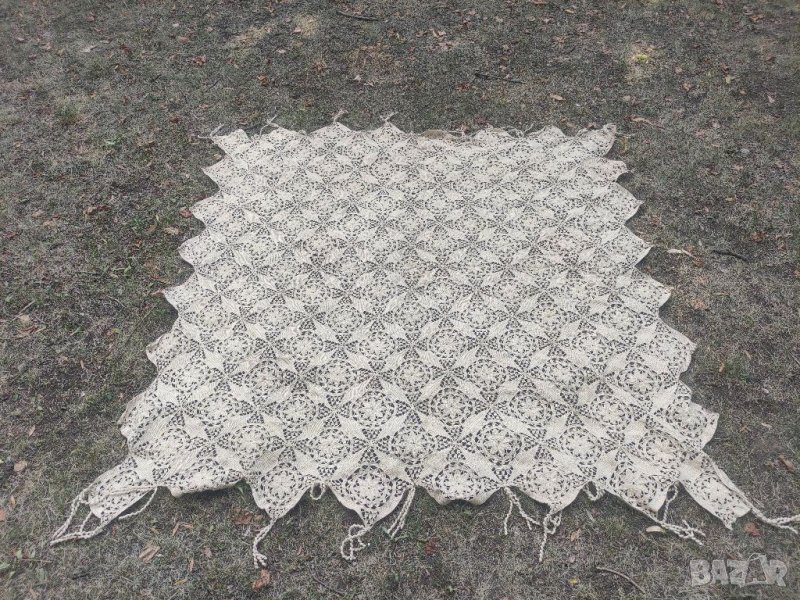 Продавам Стара плетена покривка   , снимка 1