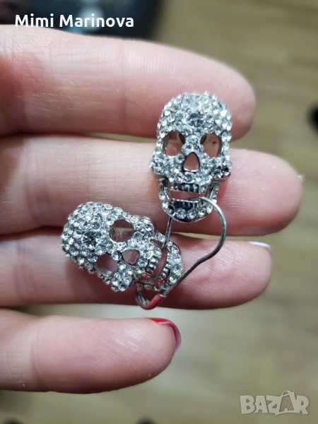 Обеци черепи, снимка 1