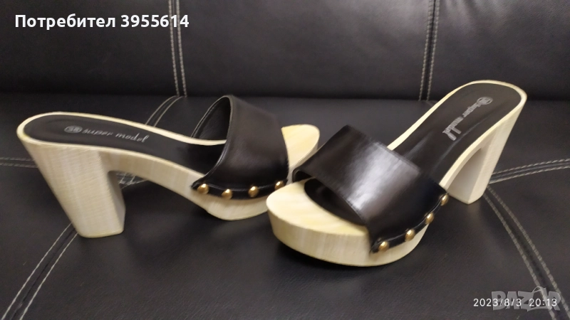 Продавам чисто нови дамски чехли сабо, снимка 1