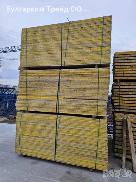 Употребявани трислойни кофражни платна 27 мм, снимка 1