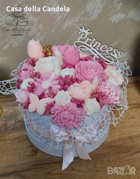 Букет от соеви свещи, снимка 1
