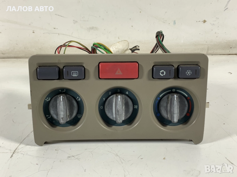 Панел парно климатик бутон аварийни подгрев задно стъкло Land Rover Freelander I 963309A, снимка 1