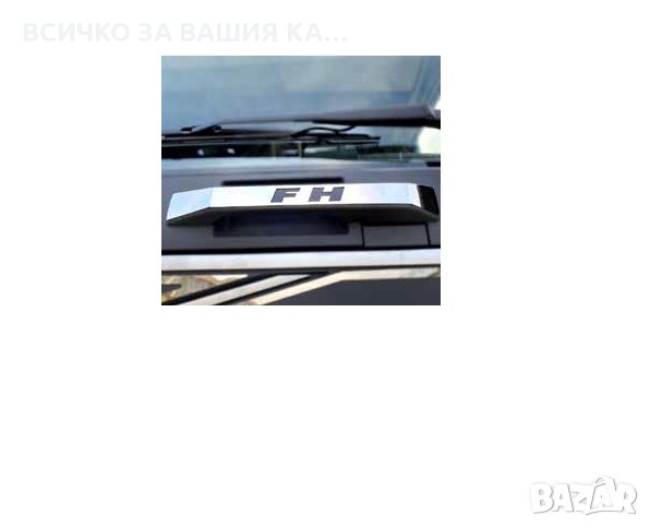 Комплект декорации за ръкохватка дръжки под чистачки Volvo FH4 от 2021 , снимка 1