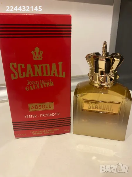 Jean Paul Gaultier Scandal Absolu 100ml EDP Tester , снимка 1