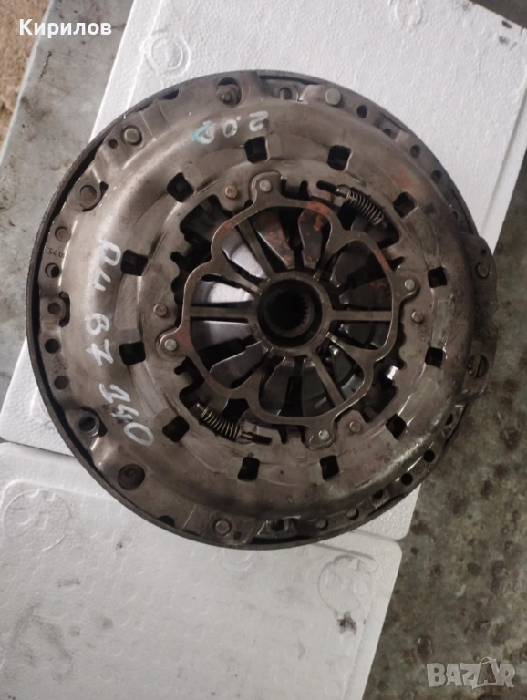 Комплект съединител с  маховик 415024410 Luk Ауди А4 Б7 05-08г 2,0тди  Audi A4 B7 2,0 tdi, снимка 1