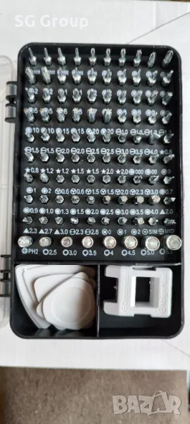 Комплект накрайници и прецизни инструменти, 108 части, Cablexpert , снимка 1