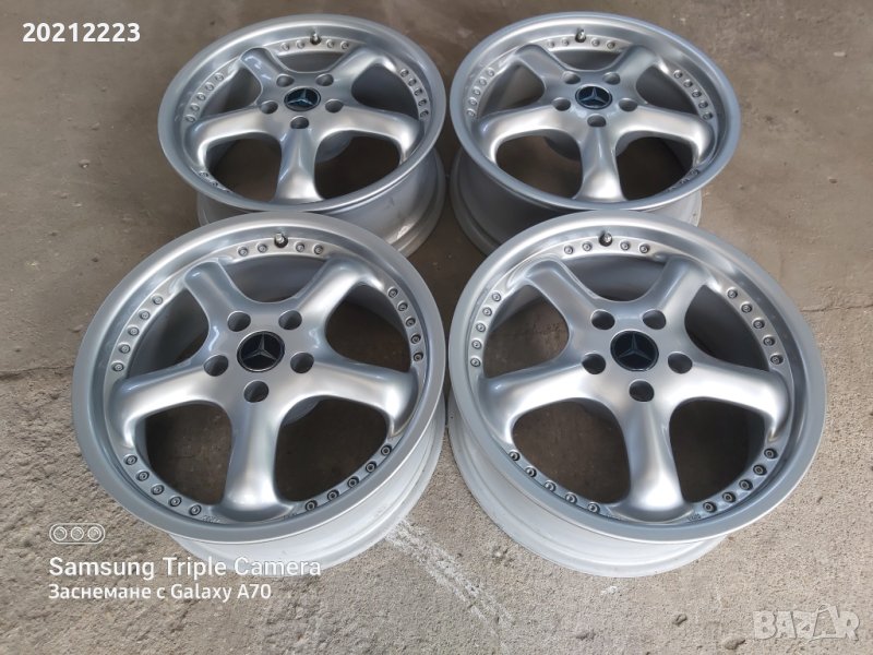 4 броя алуминиеви джанти за Mercedes Benz C-Class 17, снимка 1