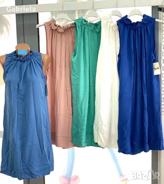 НАМАЛЕНА - 20ЛВ. - Рокля (Розова)  , снимка 1