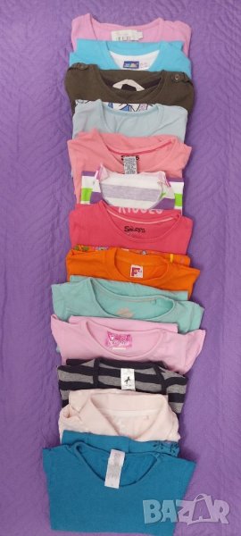 Тениски с къс ръкав размер 110-116 см., снимка 1