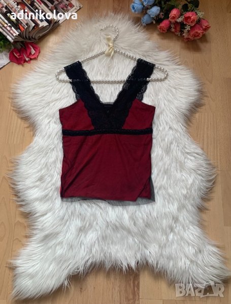 Къс потник с дантела, снимка 1