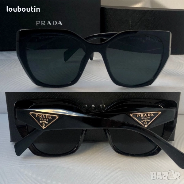 Дамски слънчеви очила котка многоъгълни черни, снимка 1