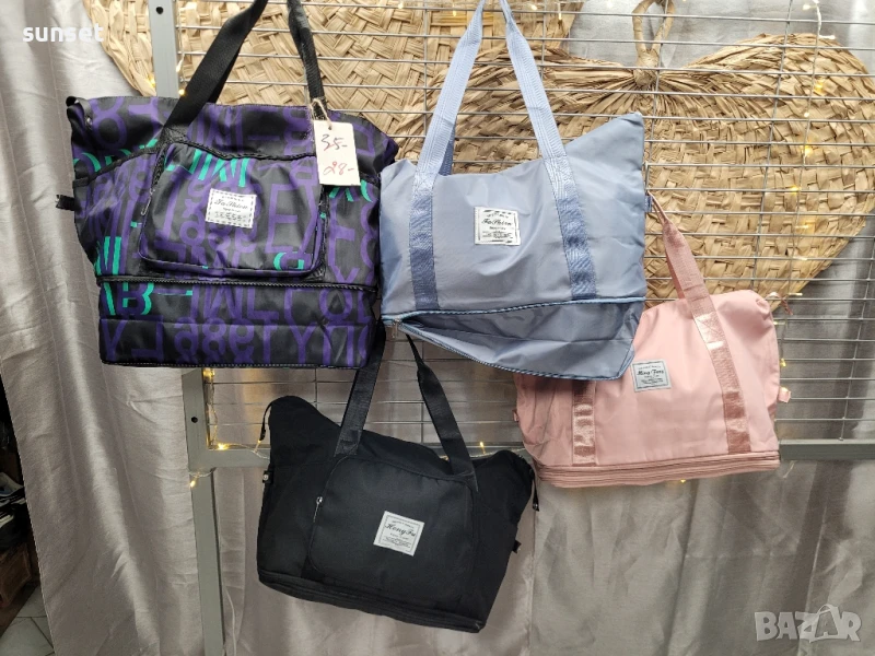 чанта / сак за РЪЧЕН БАГАЖ🛍 сгъваема пътна чанта, снимка 1