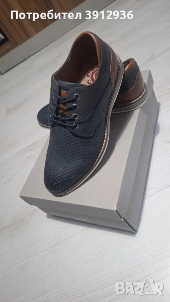 Кожени обувки мъжски с връзки.Ново!, снимка 1