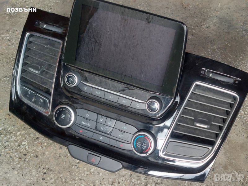 Панел климатик с дисплей за Ford Transit / Форд Транзит JK2T-19980-DE h1bt-18b955-ff, снимка 1