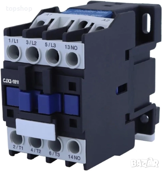 Нов запечатан в целофан AC контактор CJX2-1810, 380V, 18A, 220V, 79x44x71mm  , снимка 1