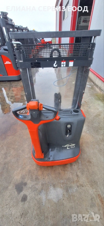 Електрически стакер Linde L10 , снимка 1