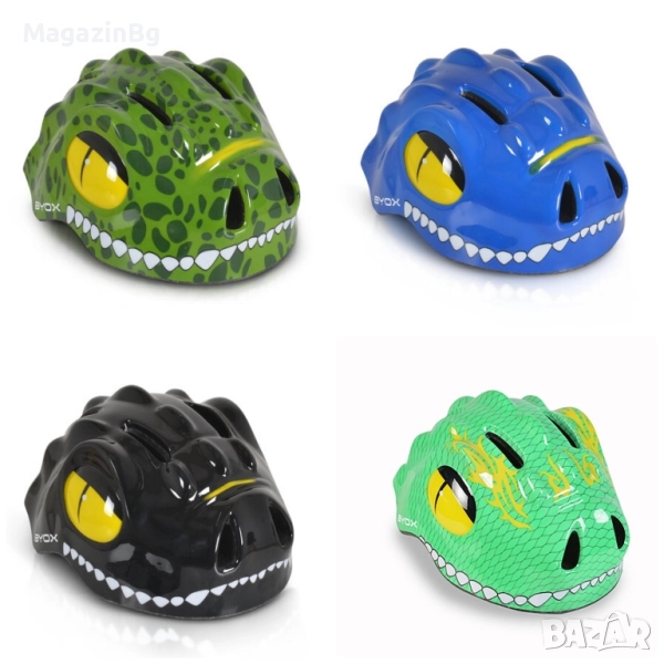 Каска Y27 (48-54 cm) Dino Byox , снимка 1