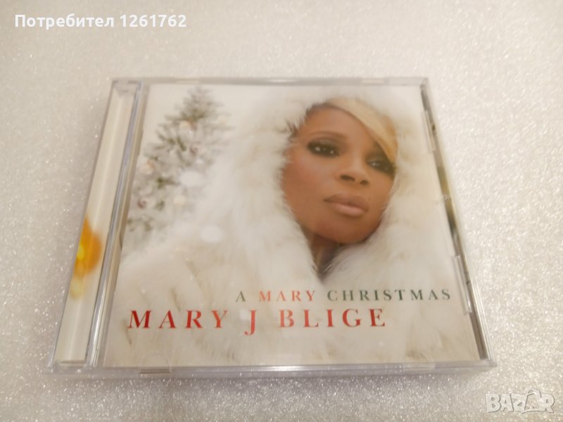 [НОВ] Mary J. Blige A Mary Christmas, снимка 1