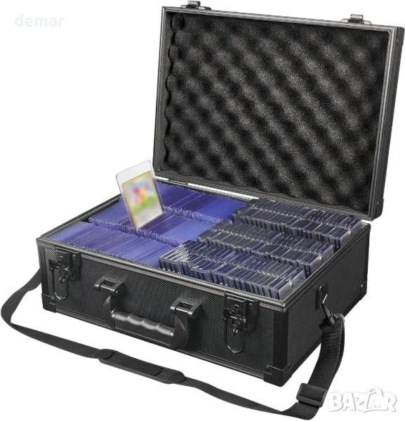 iDiskk Кутия за съхранение с горно зареждане - Заключващ се калъф за картички, снимка 1