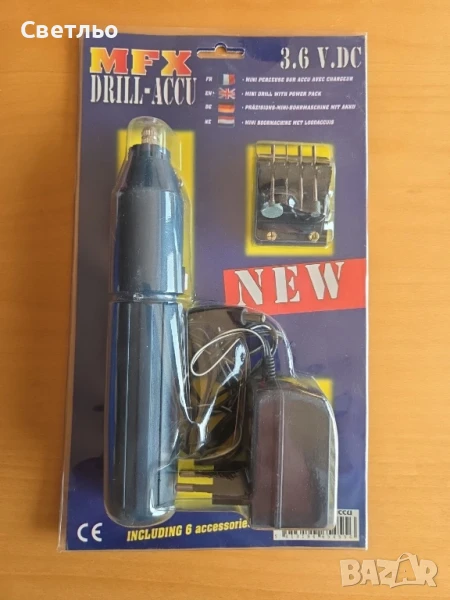 мини акомулаторен дремел бормашина, снимка 1
