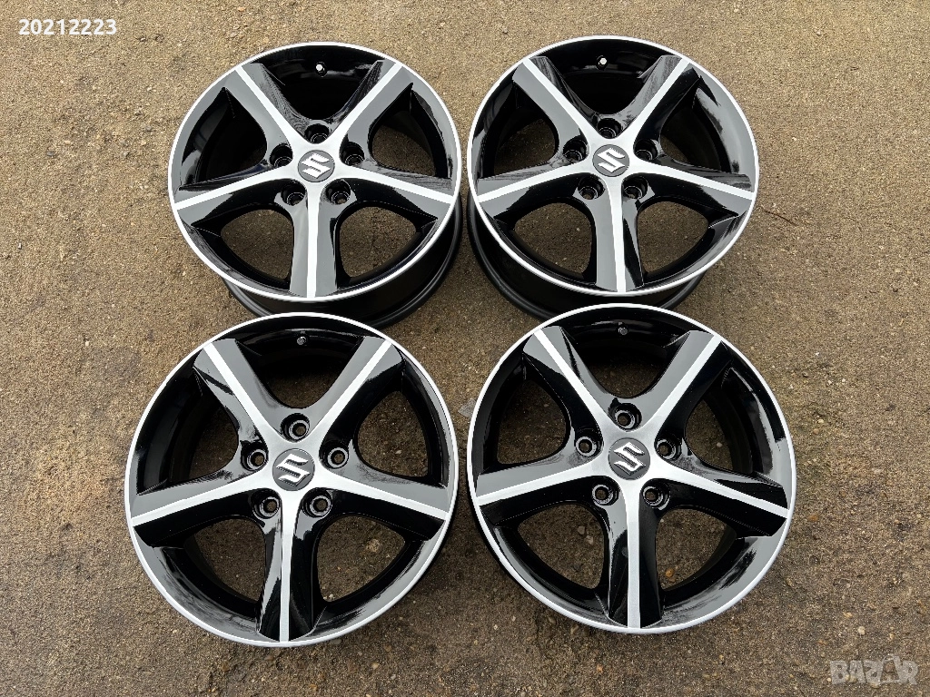4 броя алуминиеви джанти за Suzuki SX4,SX4 S-Cross,S-Cross,Vitara 16, снимка 1