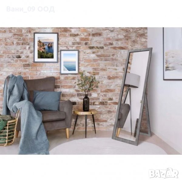 140см! Голямо огледало със стойка, за цял ръст, снимка 1